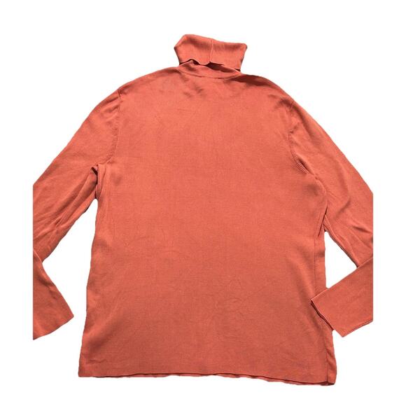 Peruvian Connection Women’s XL Pima Cotton Turtleneck Long Sleeve - Picture 6 of 7